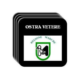 Italy Region, Marche   OSTRA VETERE Set of 4 Mini Mousepad Coasters