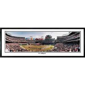  Texas Rangers The Ballpark Framed Panoramic Print