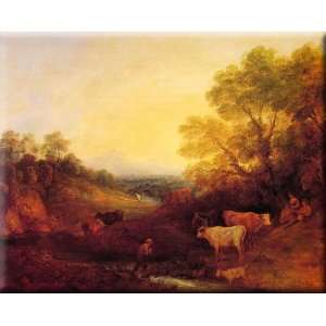   30x24 Streched Canvas Art by Gainsborough, Thomas
