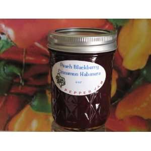    Peach Blackberry Cinnamon Habanera Pepper Jam 