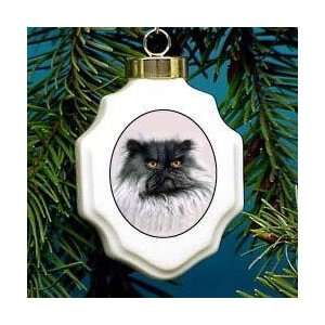  Persian Cat Christmas Ornament