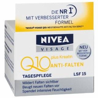 Nivea Visage Q10 Plus Creatine Anti Wrinkle Day Cream 1.7oz. / 50ml 