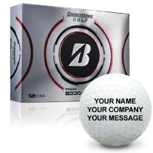  Bridgestone Tour B330 RXS Personalized Golf Balls Sports 