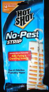 Hot Shot No Pest Strip Insect Killer HG 5580 LOT of 12  