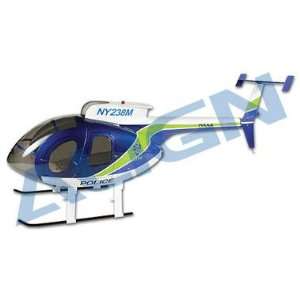  Align HF5001 500 Scale Fuselage Blue/Green Toys & Games