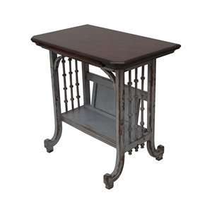   Accents CA14041 Sawyer End Table, Weathered Antique