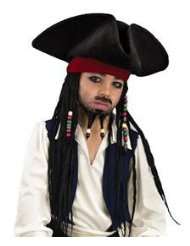  jack sparrow wig   Clothing & Accessories