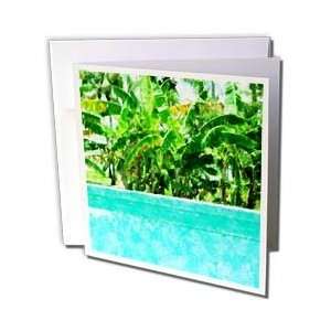 Florene Impressionism   Pool n Palm   Greeting Cards 12 