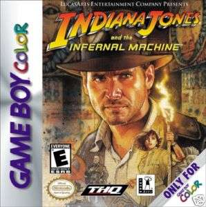 Indiana Jones And The Infernal Machine Gameboy Color  