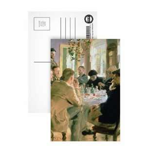 Lunchtime, 1883 by Peder Severin Kroyer   Postcard (Pack of 8)   6x4 