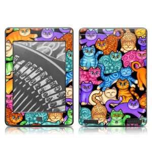  Kindle Touch Skin (High Gloss Finish)   Colorful Kittens 