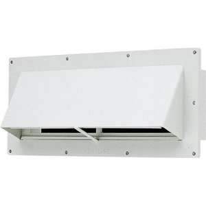  Vent with Damper   1/2 Flange   Colonial White Sports 