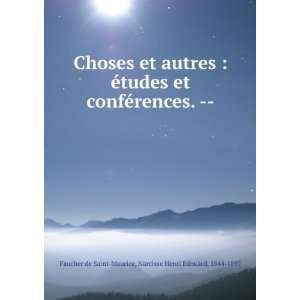  Choses et autres  Ã©tudes et confÃ©rences 