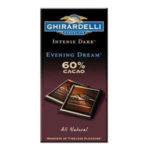 Ghirardelli Chocolate Intense Dark Squares, Evening Dream 60% Cacao, 0 