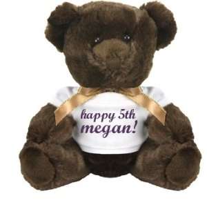  Happy 5th Megan Bear Custom Teddy Bear Toys & Games