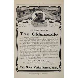  1903 Ad Oldsmobile Automobile Motor Car Vintage RARE 