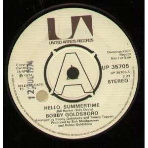   INCH (7 VINYL 45) UK UNITED ARTISTS 1974 BOBBY GOLDSBORO Music