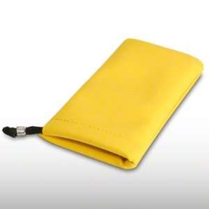  NOKIA N9 YELLOW SOFT CLOTH POUCH CASE BY CELLAPOD CASES 