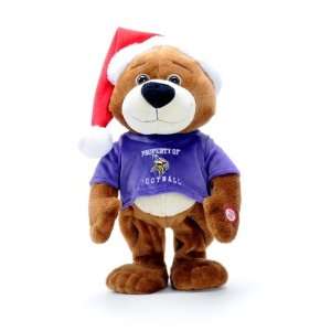   Minnesota Vikings NFL Animated Dancing Holiday Bear