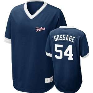 New York Yankees Goose Gossage #54 Nike Navy Cooperstown V Neck Player 