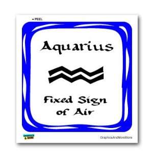  Aquarius Fixed Sign of Air   Zodiac Horoscope   Window 