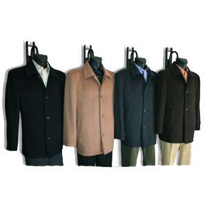 New Pea Coat by Veronesi Beautiful Cashmere Wool Overcoat 4 Button 4 