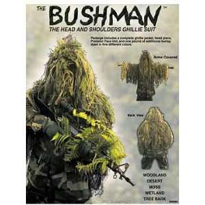  Exclusive By BushRag Bushman Head and Shoulders Ghillie Suit 