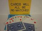 RE MATCH Magic Trick c1995 by, Fred & Aileen Morton Adult Stage Magic