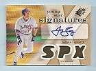 2007 SPx JUSTIN VERLANDER YOUNG STAR AUTO AUTOGRAPH  