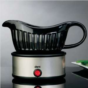  Gravy Boat and Warmer Color Stainless / Black (as shown 