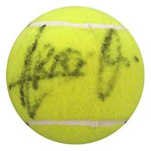  Hicham Arazi Autographed/Signed Tennis Ball Sports 
