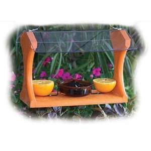   Oriole Feeder   Recycled, Clear Roof with Jelly Dish 