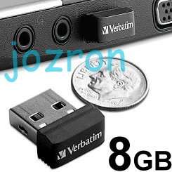 Verbatim Netbook 8GB 8G USB Flash Nano Drive Disk Stick  