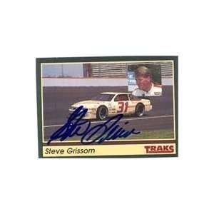  Steve Grissom autographed Trading Card (Auto Racing) 1991 