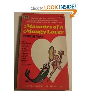  Memoirs of a Mangy Lover Groucho Marx Books