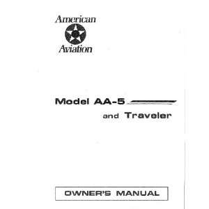   Grumman American AA 5 Aircraft Owners Manual Grumman American Books