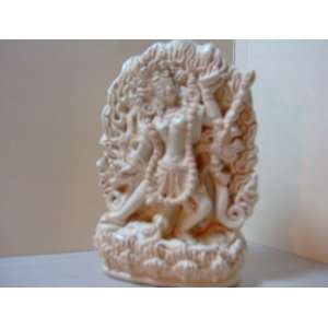 Vajrayogini Statue   Small Ivory Resin