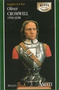 Amati 110 English Civil War O.Cromwell Bust, #8512/13  