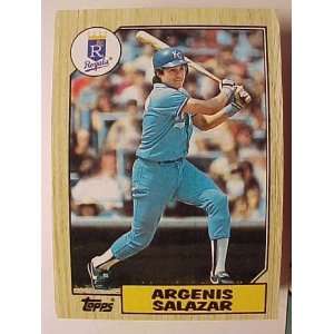  1987 Topps #533 Argenis Salazar [Misc.]