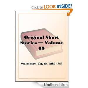   Short Stories   Volume 09 eBook Guy de Maupassant Kindle Store