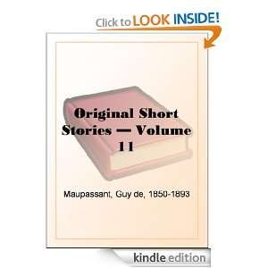 Original Short Stories   Volume 11 Guy de Maupassant  