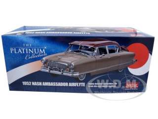   car model of 1952 Nash Ambassador With Continental Kit die cast car by