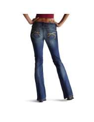 Womens Ariat Western Ruby Stretch Boot Cut Jeans