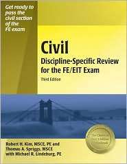   Exam, (1591261775), Robert Kim MSCE, PE, Textbooks   