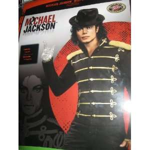  Michael Jackson Military Jacket, Wig, Hat, Glove, Glasses 
