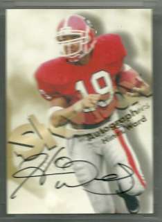 1998 Skybox Autographics Hines Ward Auto Autograph Rookie RC Year 