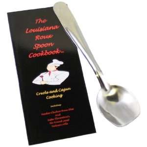 Louisiana Roux Spoon 100S Cajun Themed Gift Set with Cookbook and Roux 