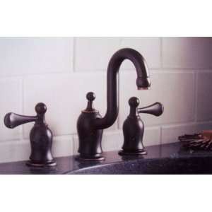 Oil Rubbed Bronze Widespread Bellhaven Bathroom Sink Faucet with 