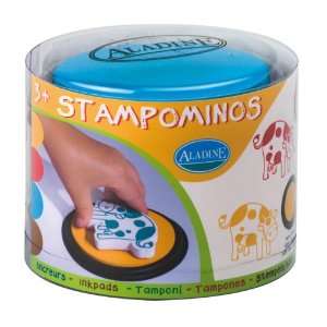  Aladine Stampominos, Arlequin Colored Extra Large Stamp 