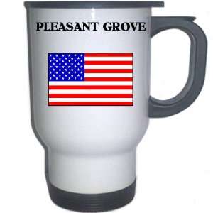  US Flag   Pleasant Grove, Utah (UT) White Stainless Steel 